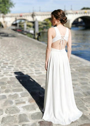 Silky Slit Long Dress